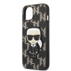 Karl Lagerfeld KLHCP13SPMNIKBK iPhone 13 mini 5,4 hardcase czarny/black Monogram Ikonik Patch